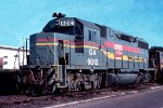 Georgia Railroad GP38-2 #6010, sitting on the Seaboard Coast Line/Atlanta & West Point connection track